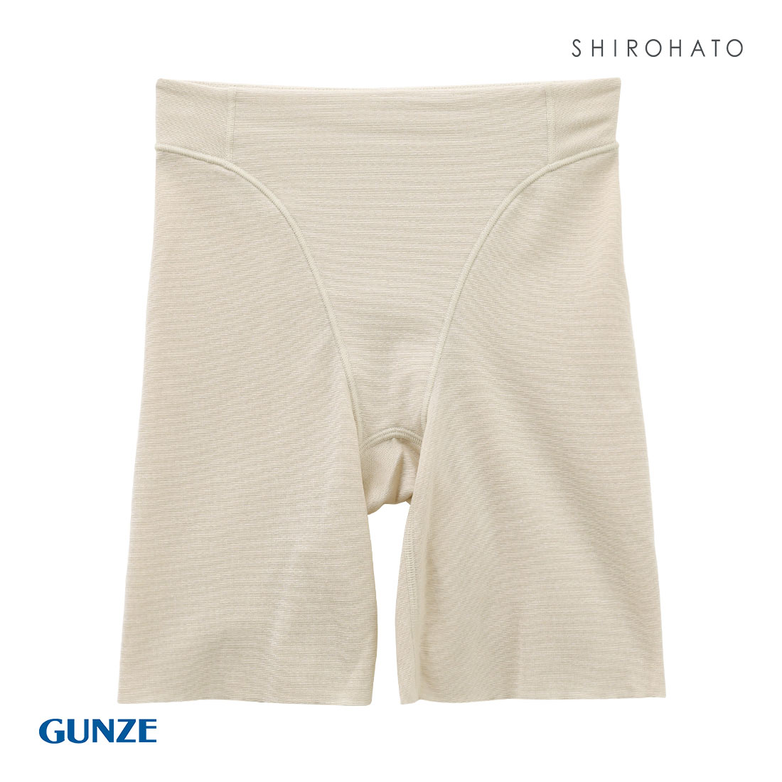 グンゼ GUNZE キレイラボ KIREILABO フィッテ Fitte ロングガードル レディース 補正下着 肌側オーガニックコットン(IV-アイボリー-M)