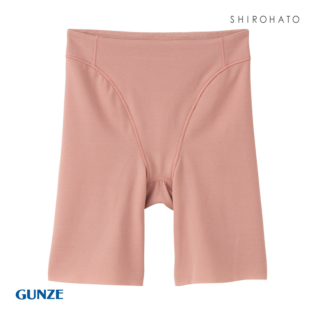 グンゼ GUNZE キレイラボ KIREILABO フィッテ Fitte ロングガードル レディース 補正下着 肌側オーガニックコットン(PE-ピーチ-M)