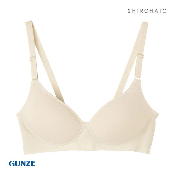 グンゼ GUNZE キレイラボ KIREILABO フィッテ Fitte ノンワイヤー ブラジャー レディース 単品 肌側オーガニックコットン