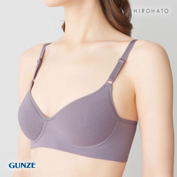 グンゼ GUNZE キレイラボ KIREILABO フィッテ Fitte ノンワイヤー ブラジャー レディース 単品 肌側オーガニックコットン