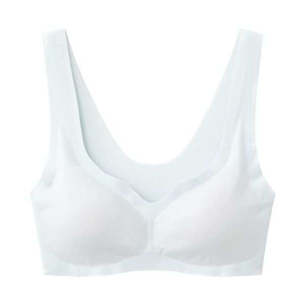グンゼ GUNZE キレイラボ KIREILABO 軽Make ノンワイヤー ブラジャー レディース ハーフトップ 完全無縫製 カットオフ 軽量 日本製