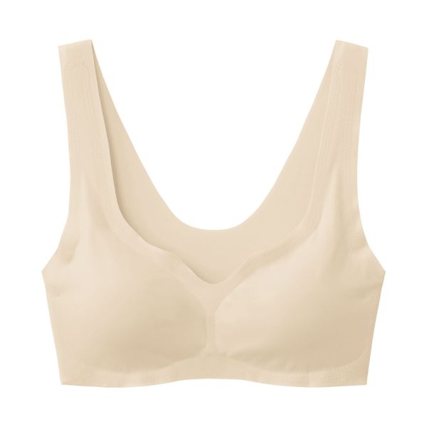 グンゼ GUNZE キレイラボ KIREILABO 軽Make ノンワイヤー ブラジャー レディース ハーフトップ 完全無縫製 カットオフ 軽量 日本製