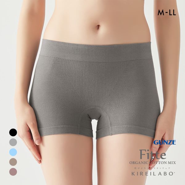 グンゼ キレイラボ Fitte マルチショーツ 1分丈 レギュラーショーツ レディース GUNZE KIREILABO フィッテ ボクサー 大きいサイズ