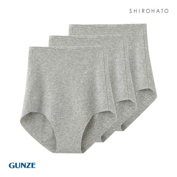 グンゼ GUNZE キレイラボ KIREILABO 完全無縫製 うるおい保湿 綿混 レギュラーショーツ 3枚セット