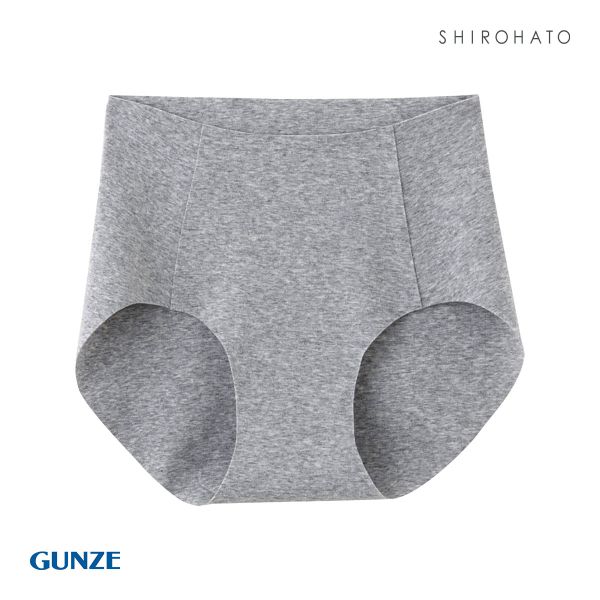 グンゼ GUNZE キレイラボ KIREILABO 完全無縫製 うるおい保湿 綿混 ハーフショーツ