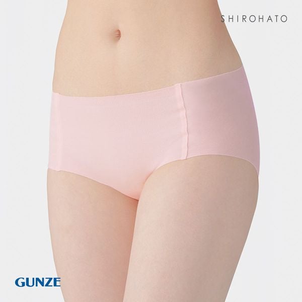 グンゼ GUNZE キレイラボ KIREILABO 完全無縫製 うるおい保湿 綿混 ハーフショーツ