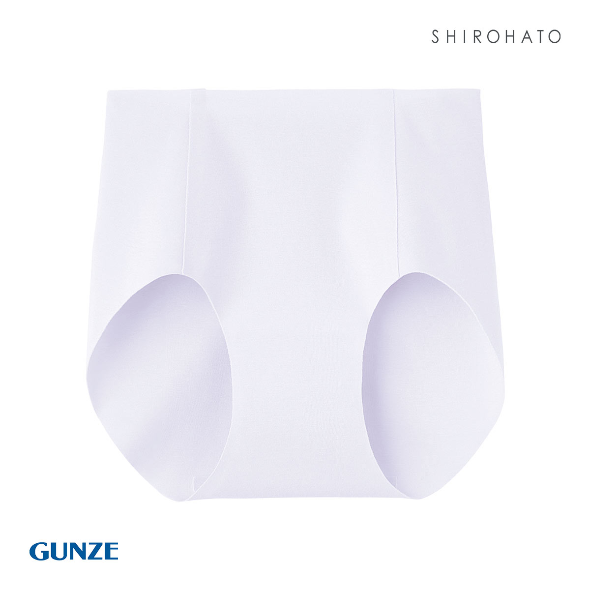 グンゼ GUNZE キレイラボ KIREILABO 完全無縫製 うるおい保湿 綿混 ハーフショーツ(IPU-アイスパープル-M)