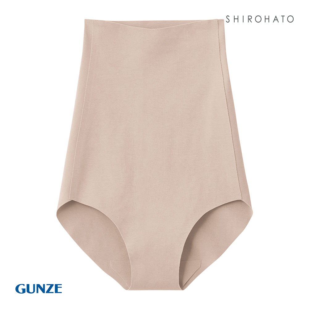 グンゼ GUNZE キレイラボ KIREILABO ハイウェストショーツ スタンダード 日本製 完全無縫製 単品(BE-ベージュ-M)