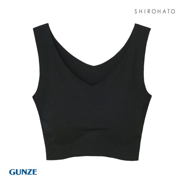 グンゼ GUNZE キレイラボ KIREILABO 完全無縫製 うるおい保湿 ハーフトップ クールタイプ ノンワイヤー ワイヤレスブラ