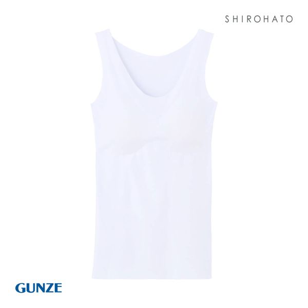 グンゼ GUNZE キレイラボ KIREILABO 完全無縫製 うるおい保湿 カップ付き タンクトップ クールタイプ