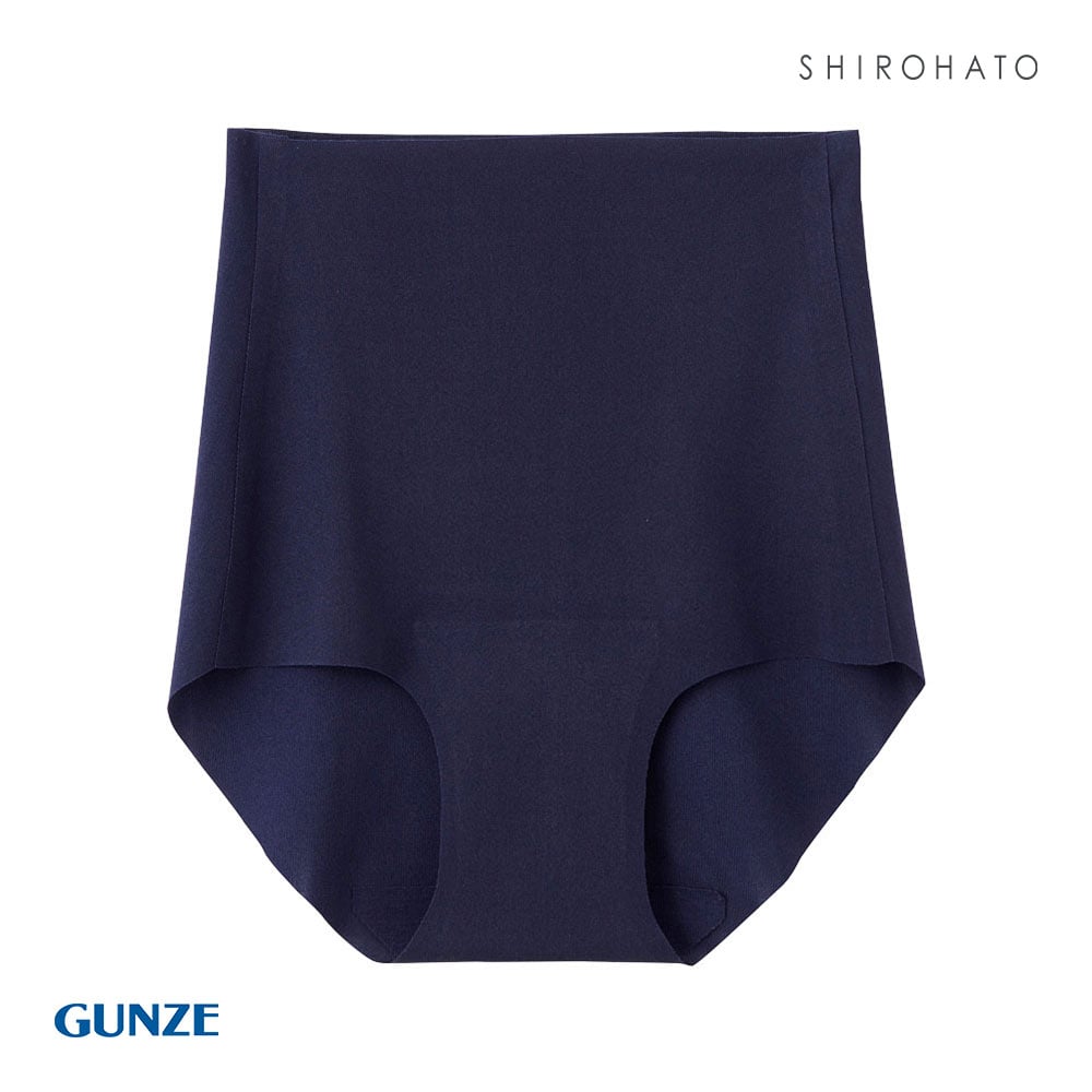 グンゼ GUNZE キレイラボ KIREILABO 完全無縫製 うるおい保湿 レギュラーショーツ クールタイプ(NV-ネイビー-M)