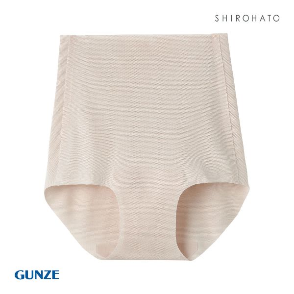 グンゼ GUNZE キレイラボ KIREILABO 完全無縫製 COOL ショーツ スタンダード 深め ハイウエスト 単品 メッシュ 涼感素材