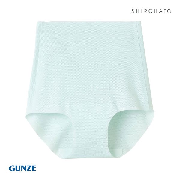 グンゼ GUNZE キレイラボ KIREILABO 完全無縫製 COOL ショーツ スタンダード 深め ハイウエスト 単品 メッシュ 涼感素材