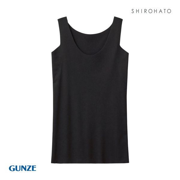 グンゼ GUNZE キレイラボ KIREILABO 完全無縫製COOL 軽のび綿レーヨン 汗取り付タンクトップ クール インナー ラン型