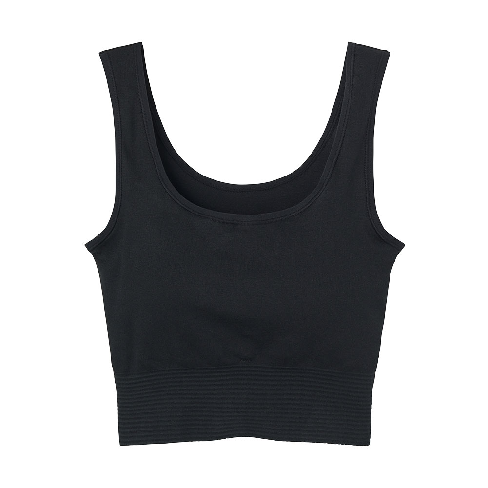 グンゼ GUNZE キレイラボ KIREILABO 快適バストケア HOME BRA ハーフトップ レディース ノンワイヤー ワイヤレスブラ 単品(BK-ブラック-M)