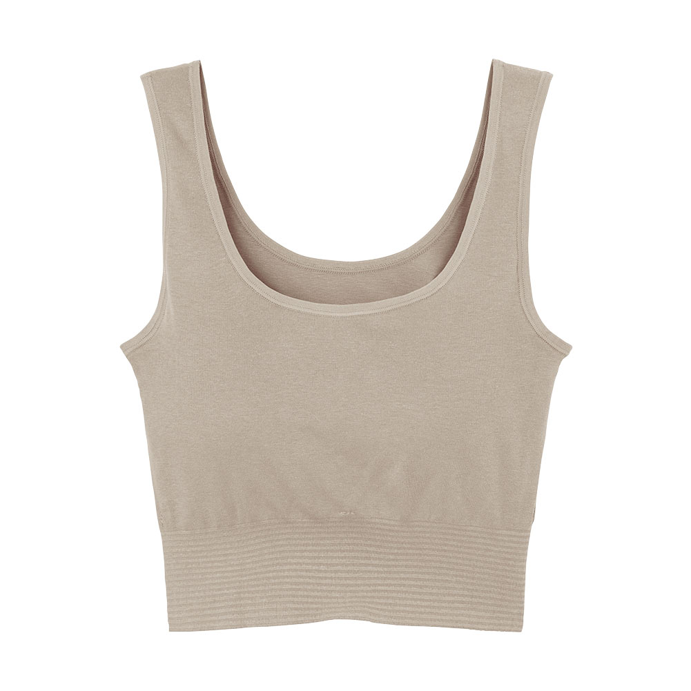 グンゼ GUNZE キレイラボ KIREILABO 快適バストケア HOME BRA ハーフトップ レディース ノンワイヤー ワイヤレスブラ 単品(BE-ベージュ-M)