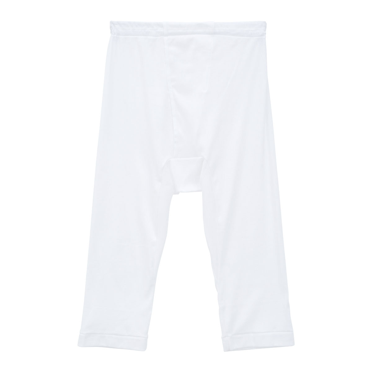 グンゼ GUNZE 快適工房 半ズボン下 メンズ ボトムス インナー 前あき 4L 抗菌防臭 日本製 綿100％(WH-ホワイト-4L)