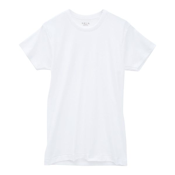 グンゼ GUNZE 快適工房 半袖 丸首 Tシャツ メンズ インナー 綿100％ クルーネック 日本製 抗菌防臭