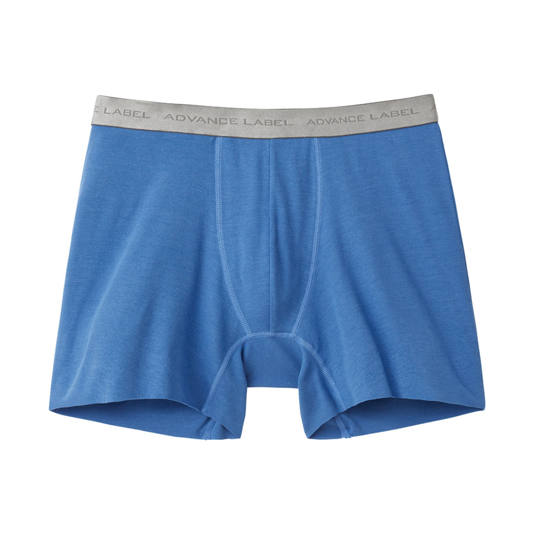 グンゼ GUNZE アドバンスレーベル ADVANCE LABEL セミロング ボクサーパンツ メンズ カットオフ 持続消臭(BU-ブルー-S)