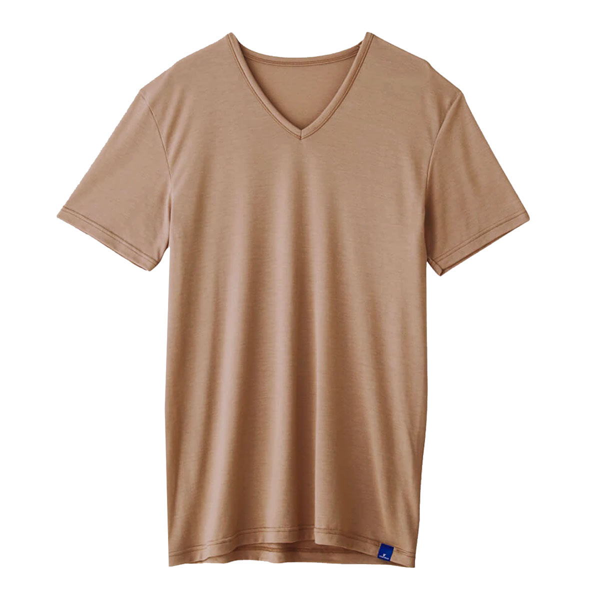 グンゼ GUNZE クールマジック COOLMAGIC 吸汗天竺VネックTシャツ 吸汗速乾 消臭 冷感(BE-ベージュ-M)