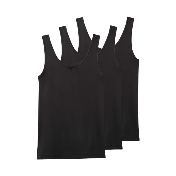 グンゼ GUNZE キテミル kitemiru 綿100％ 柔らかコットン タンクトップ 3点セット