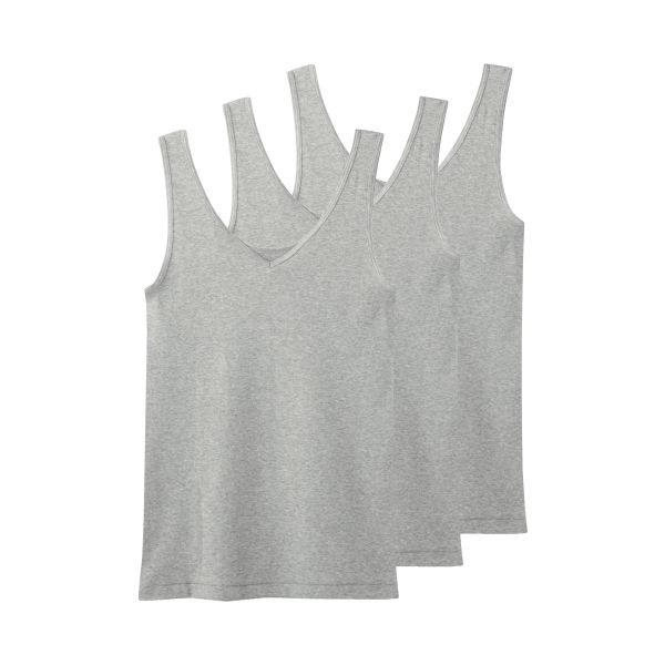 グンゼ GUNZE キテミル kitemiru 綿100％ 柔らかコットン タンクトップ 3点セット