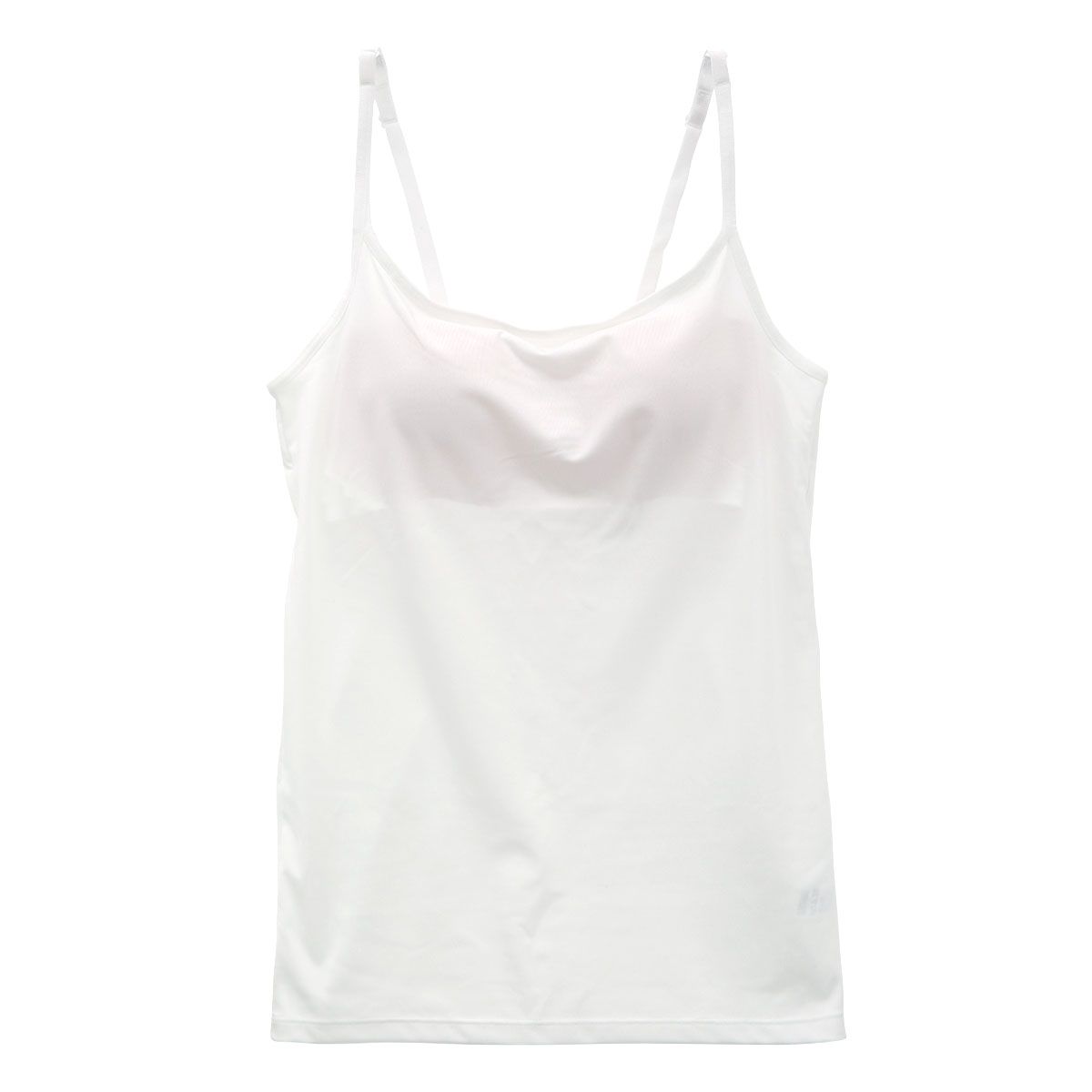 グンゼ GUNZE キテミル kitemiru キャミソール カップ付き ブラいらず インナー 速乾DRY ブラキャミ ブラトップ(OW-オフホワイト-M)