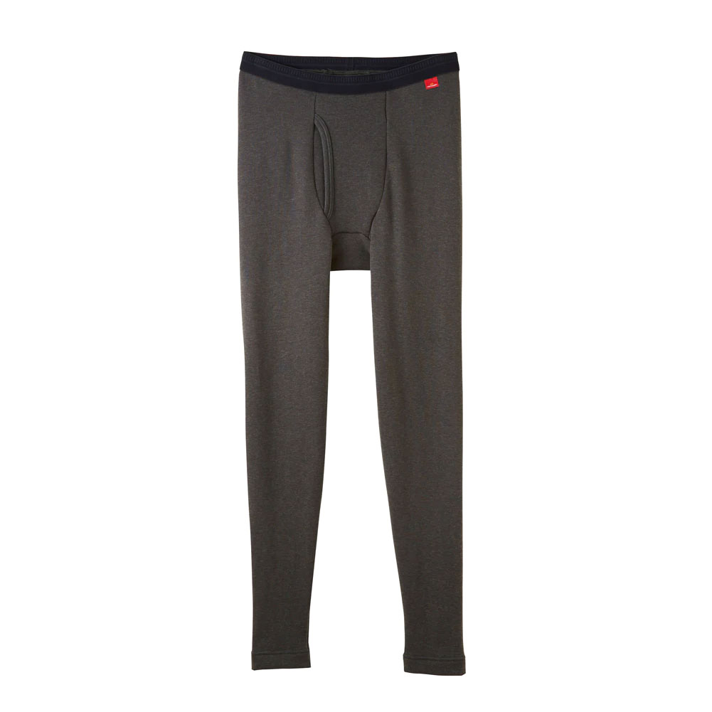 グンゼ GUNZE ホットマジック HOTMAGIC 極 ボトムス メンズタイツ 10分丈 あったか インナー 裏起毛 発熱 厚手(BK-ブラック-M)