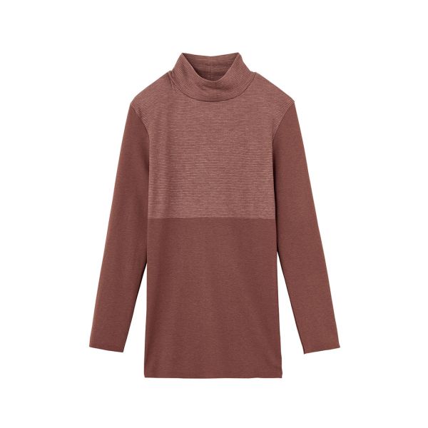 グンゼ GUNZE ホットマジック HOTMAGIC 8分袖 長袖 インナー ハイネック 保温 発熱 シームレス 薄手 あったか