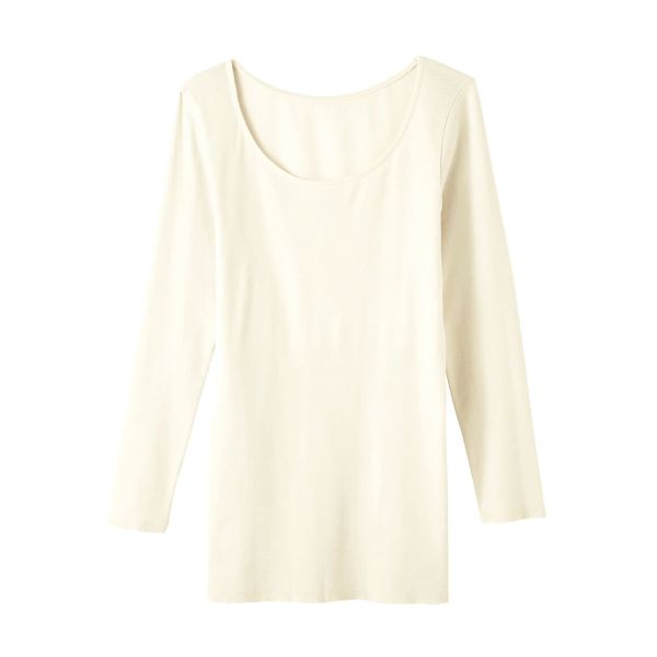 グンゼ GUNZE ホットマジック HOTMAGIC 8分袖 長袖 インナー 集中保温 発熱 シームレス 薄手 あったか