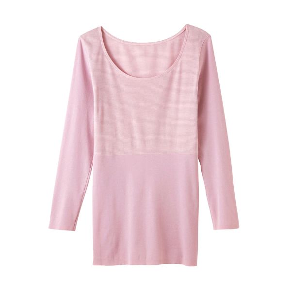 グンゼ GUNZE ホットマジック HOTMAGIC 8分袖 長袖 インナー 集中保温 発熱 シームレス 薄手 あったか