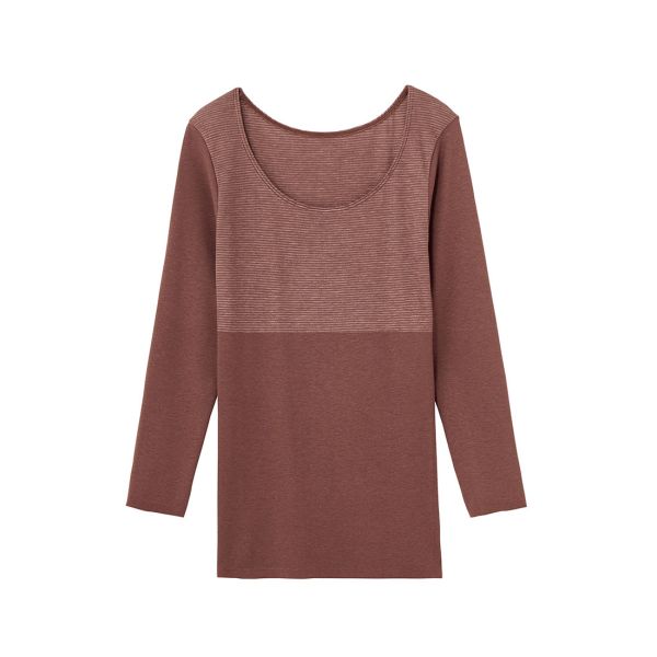 グンゼ GUNZE ホットマジック HOTMAGIC 8分袖 長袖 インナー 集中保温 発熱 シームレス 薄手 あったか