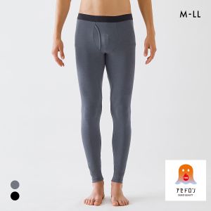 グンゼ ファイヤーアセドロン タイツ 前あき 薄手 メンズ 大きいサイズ GUNZE FIREアセドロン