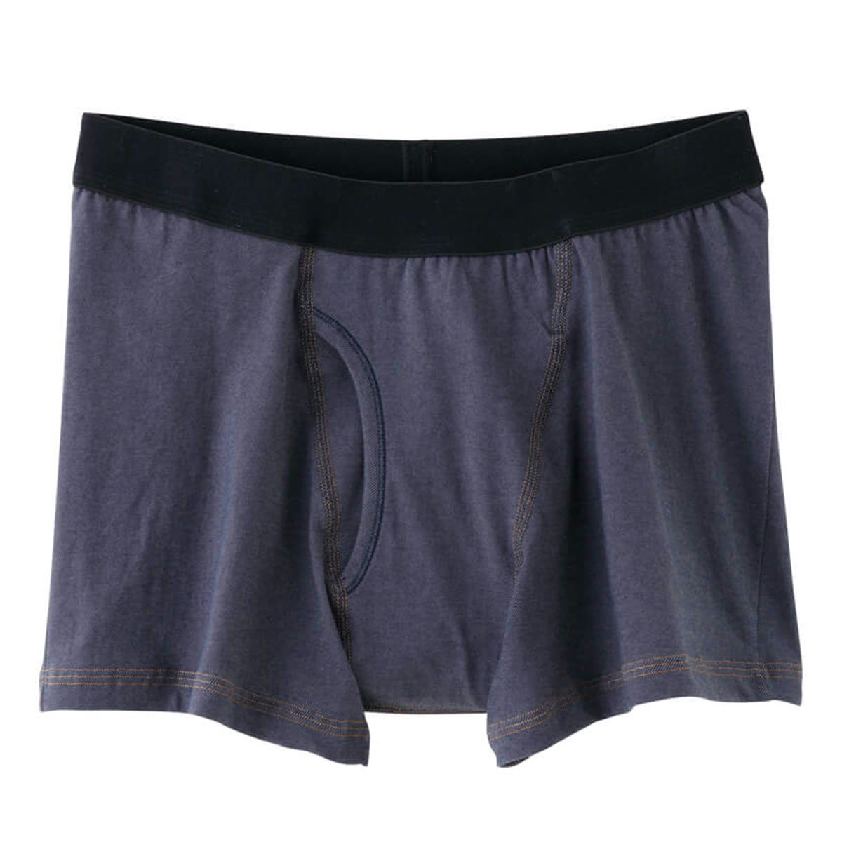 グンゼ GUNZE ネクスタイル NEXTYLE 尿じみ対応 デニム調ボクサーパンツ(BU-ブルー-M)