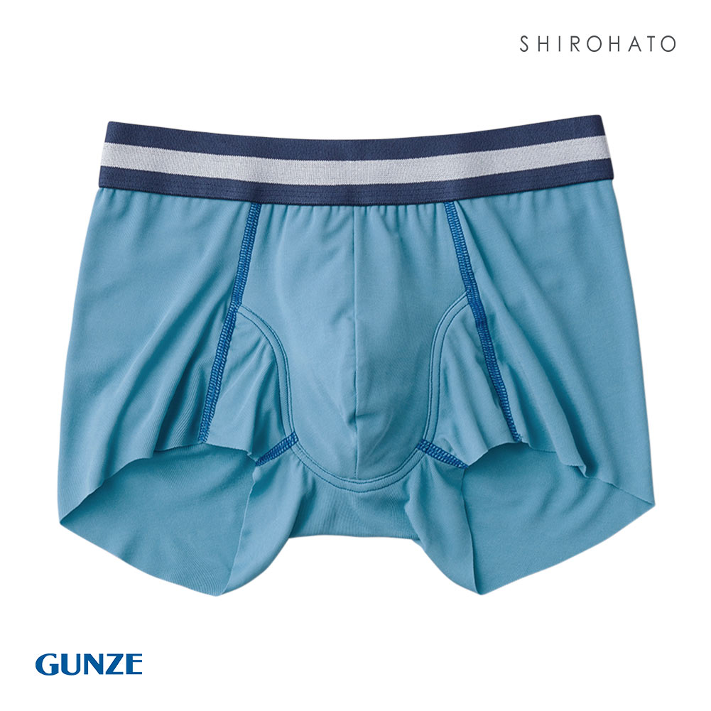 グンゼ GUNZE ネクスタイル NEXTYLE ボクサーブリーフ メンズ 前とじ 尿シミ対応(TU-ターコイズ-M)