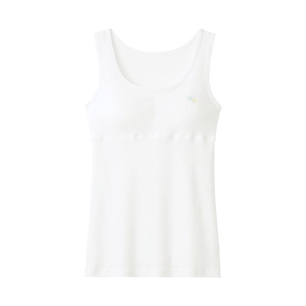 グンゼ GUNZE ピエ クレール pied clair タンクトップ パッド付き インナー キッズ ジュニア 女の子 綿100％ STAGE2 女児