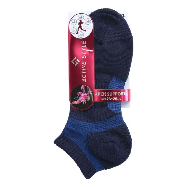 グンゼ GUNZE アクティブスタイル スニーカー丈ソックス 靴下 レディース スポーツソックス