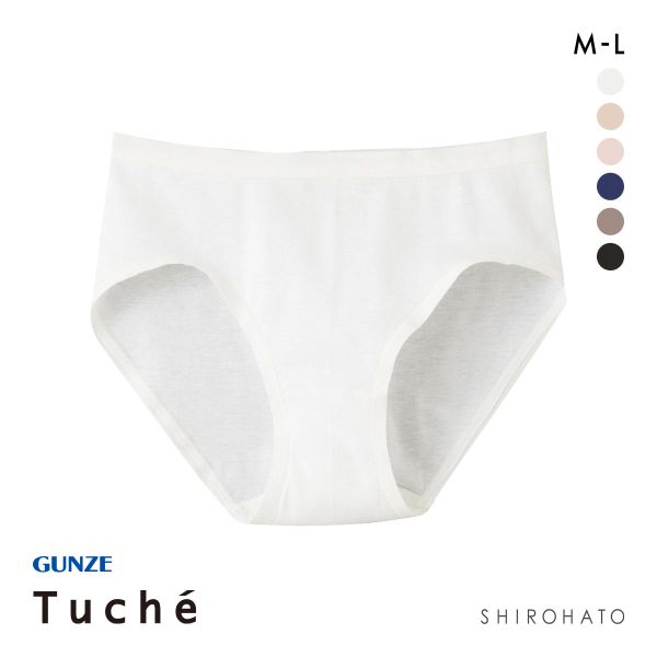 グンゼ GUNZE トゥシェ Tuche 着るコスメ スタンダードショーツ 綿100％ 天然美容成分配合
