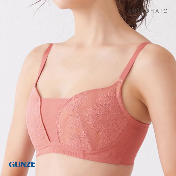 グンゼ GUNZE トゥシェ Tuche ミューズメーカー MUSE MAKER 胸を小さく見せるブラ ブラジャー レディース 単品