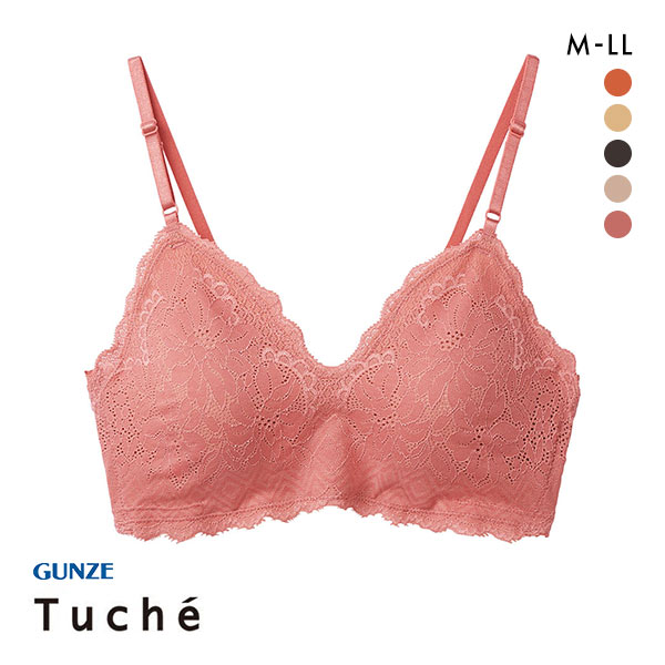 グンゼ GUNZE トゥシェ Tuche ミューズメーカー MUSE MAKER ブラジャー 脇肉シェイプ ブラレット ノンワイヤー