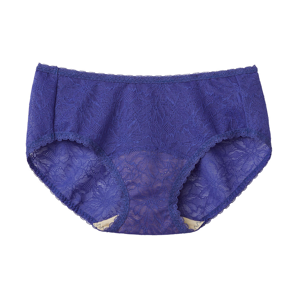 グンゼ GUNZE トゥシェ Tuche more more sheer BRA ペアショーツ スタンダード レギュラー 単品(BU-ブルー-M)