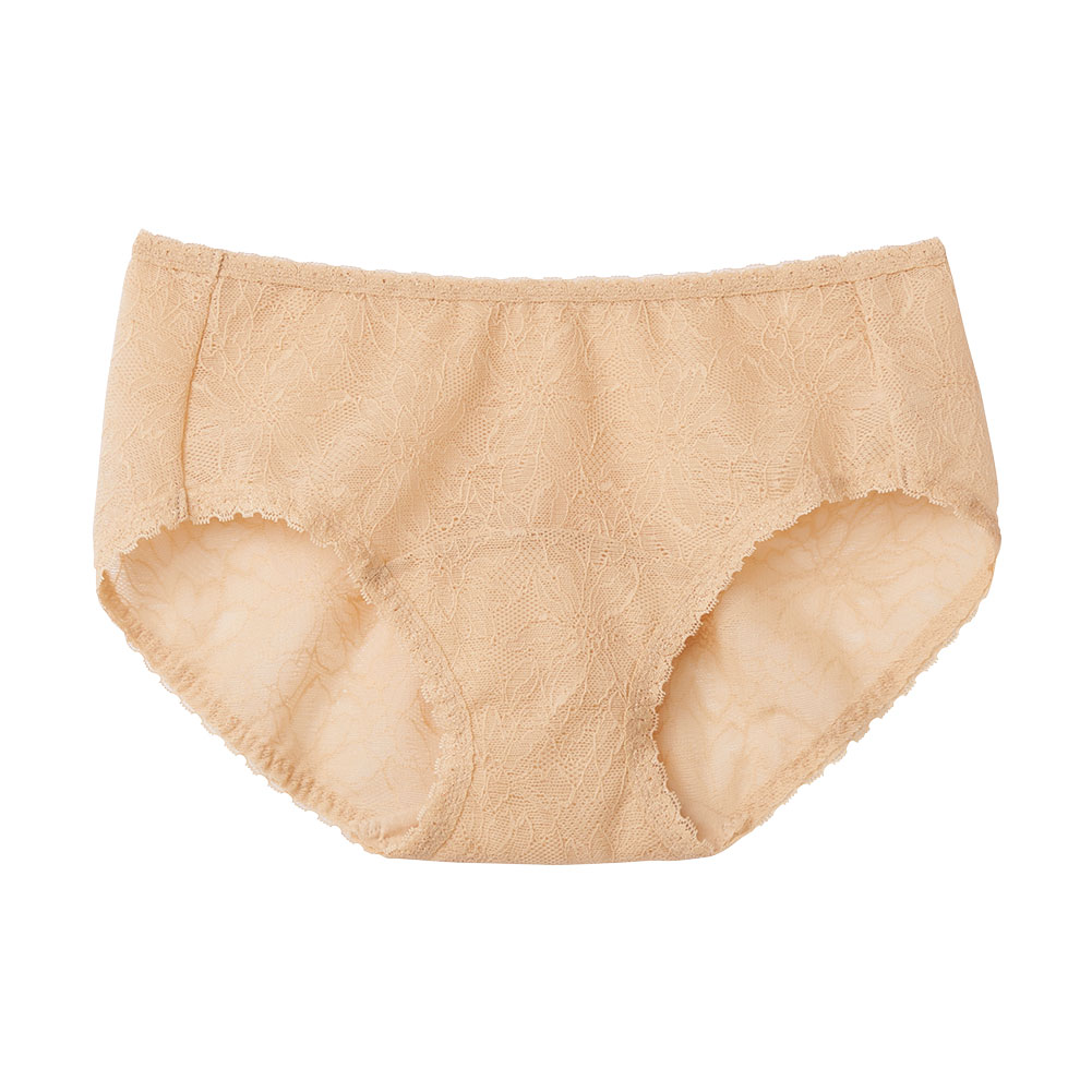 グンゼ GUNZE トゥシェ Tuche more more sheer BRA ペアショーツ スタンダード レギュラー 単品(BE-ベージュ-M)