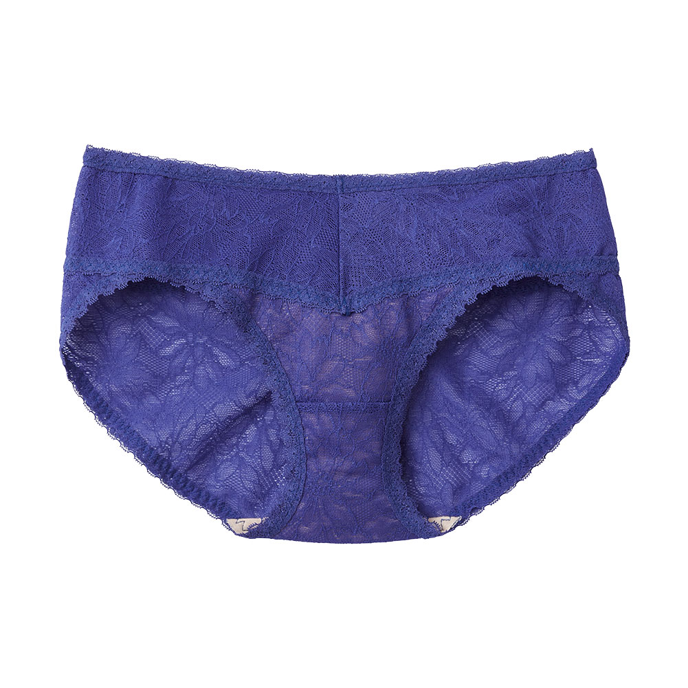 グンゼ GUNZE トゥシェ Tuche more more sheer BRA ペアショーツ スタンダード レギュラー 単品(BU-ブルー-M)