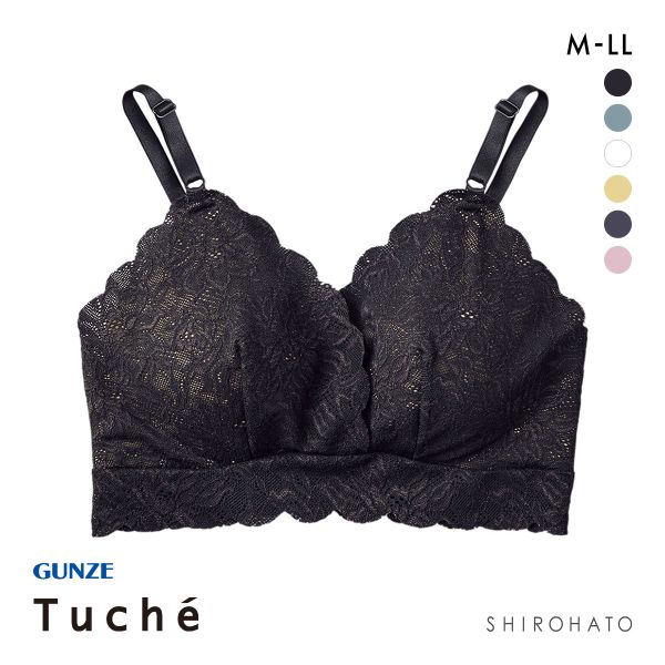 グンゼ GUNZE トゥシェ Tuche チェリッシュムーン cherish moon ブラレット ノンワイヤー ブラジャー 単品