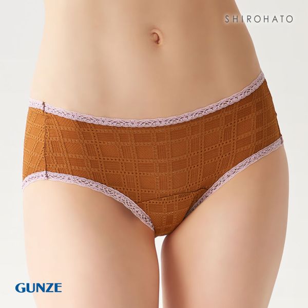 グンゼ GUNZE トゥシェ Tuche ハーフショーツ スタンダード レディース 総レース 単品