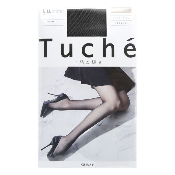 グンゼ GUNZE トゥシェ Tuche シャイニーメッシュ ストッキング 日本製