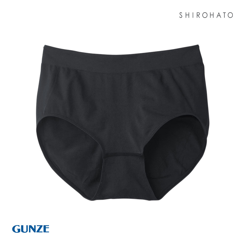 グンゼ GUNZE トゥシェ Tuche 3D立体成型編み ハイゲージ ショーツ スタンダード 単品(BK-ブラック-M)