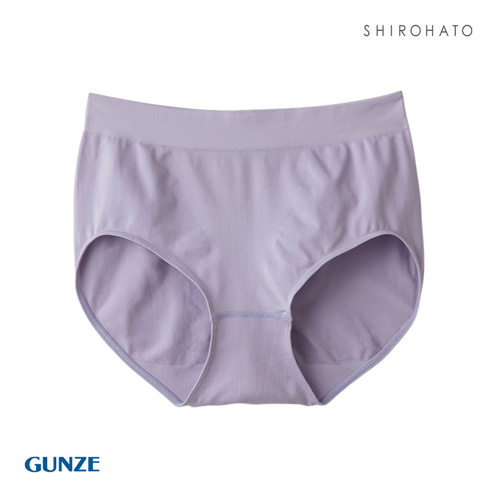 グンゼ GUNZE トゥシェ Tuche 3D立体成型編み ハイゲージ ショーツ スタンダード 単品(PU-パープル-M)