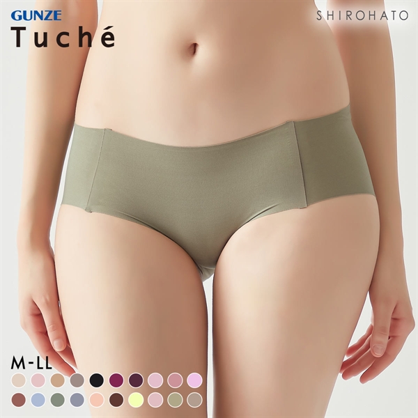 グンゼ GUNZE トゥシェ Tuche 縫い目0 ハーフショーツ