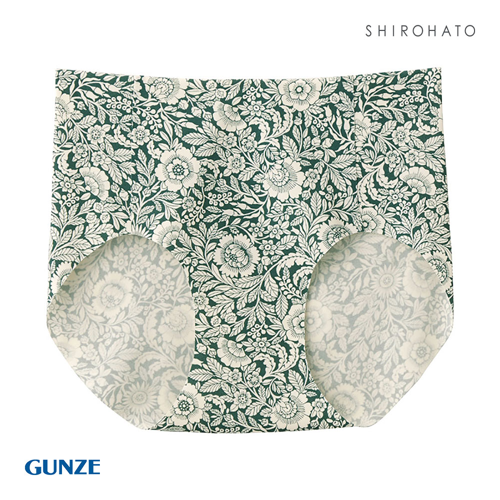 グンゼ GUNZE トゥシェ Tuche 完全無縫製 縫い目ゼロ スタンダード ショーツ レディース シームレス M L 単品(GR-グリーン-M)